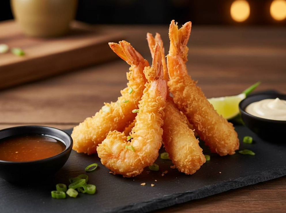 Sweet Chile Popcorn Shrimp